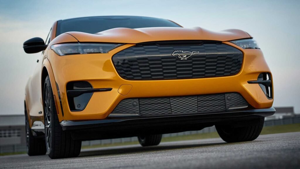 2022 ford mustang mach e gt performance edition exterior grille