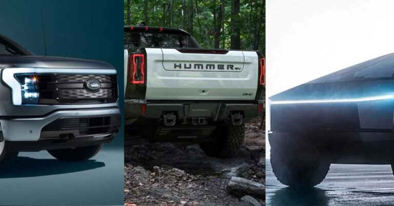 Próximos camiones eléctricos: Cybertruck, F-150 Lightning, Hummer EV comparado