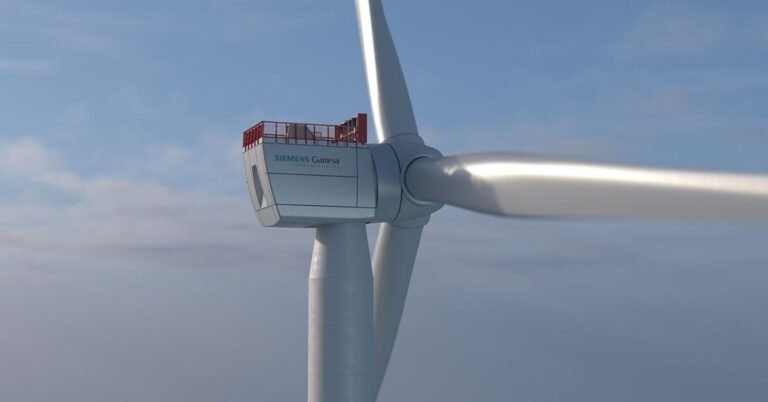 Siemens Gamesa afirma que es la primera pala de turbina eólica marina reciclable del mundo