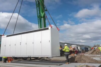 Tesla Megapack install video