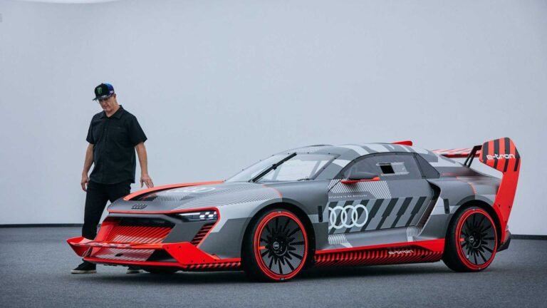 Audi construyó Ken Block este S1 Hoonitron EV para la próxima búsqueda del tesoro