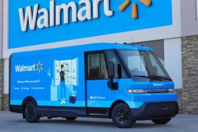 brightdrop ev600 in walmart fleet