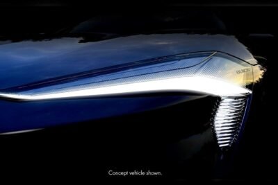 buick electric crossover concept teaser