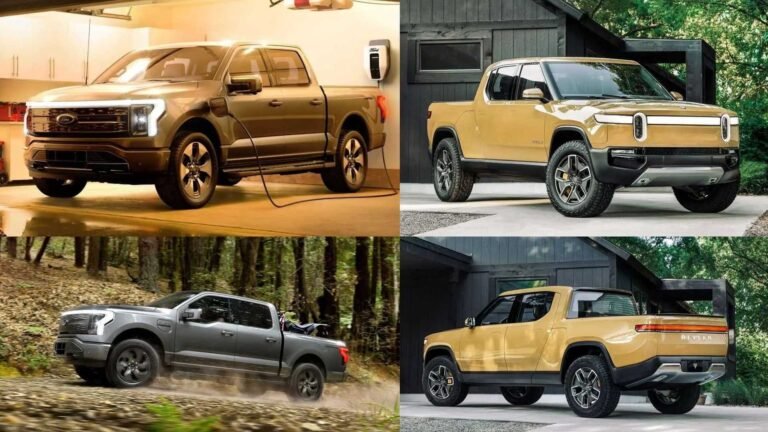 Ford F-150 Lightning vs.  Rivian R1T: precio, rango, especificaciones comparadas