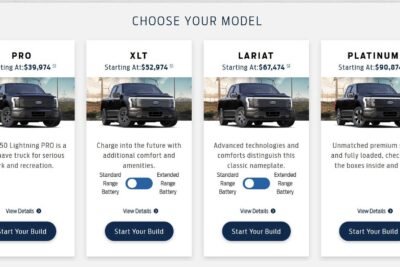 ford f 150 lightning prices