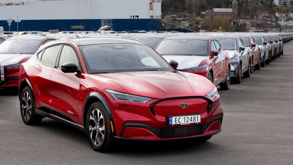 ford mustang mach e deliveries in norway