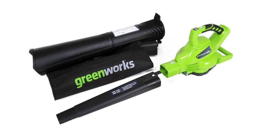 greenworks 40v blower vacuum