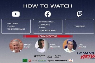 how to follow the fourth round of the le mans virtual series by motorsport games kicking off this weekend on december 18 1