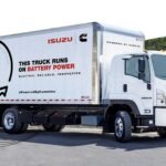 El camión eléctrico Isuzu con motor Cummins comenzará las pruebas en EE. UU. en 2022