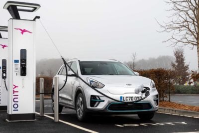 kia niro ev e niro fast charging at ionity 1