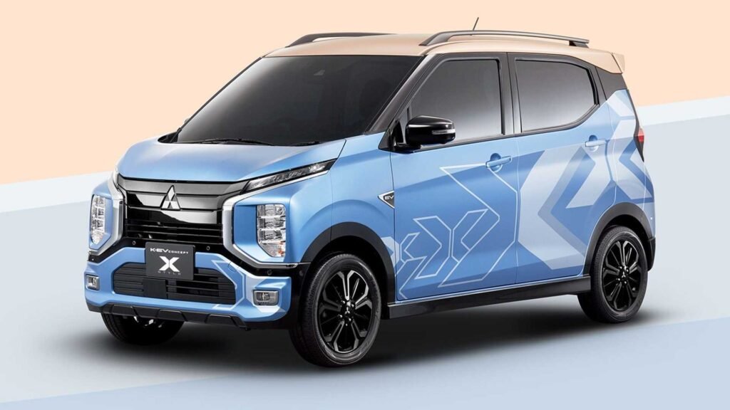 mitsubishi k ev concept x style front left side view 1