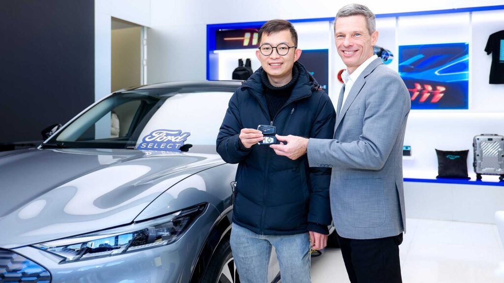 mustang mach e is delivered to first customers in china