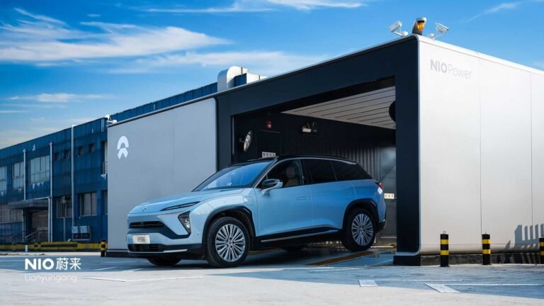 NIO instala la estación de intercambio de baterías número 700 en China