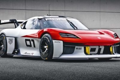 Porsche comenzará la producción del sucesor eléctrico del 718 en 2023 2 porsche mission r concept 1