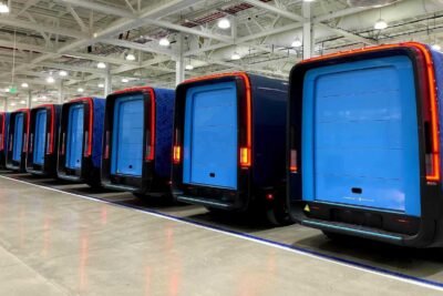 rivian amazon delivery van