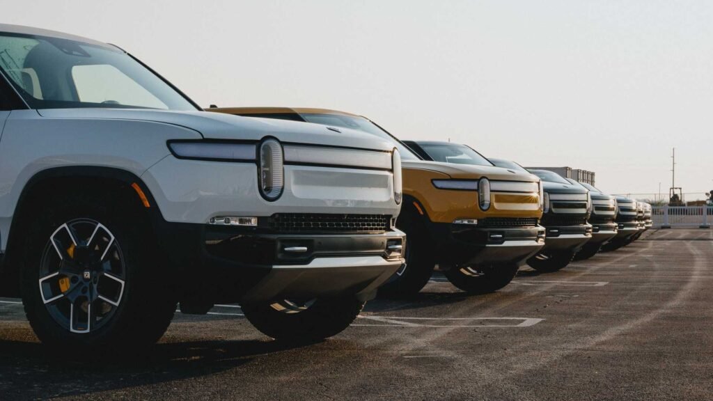 rivian first mile event in normal il 2022 rivian r1t