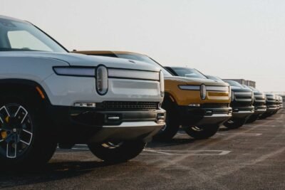 rivian first mile event in normal il 2022 rivian r1t