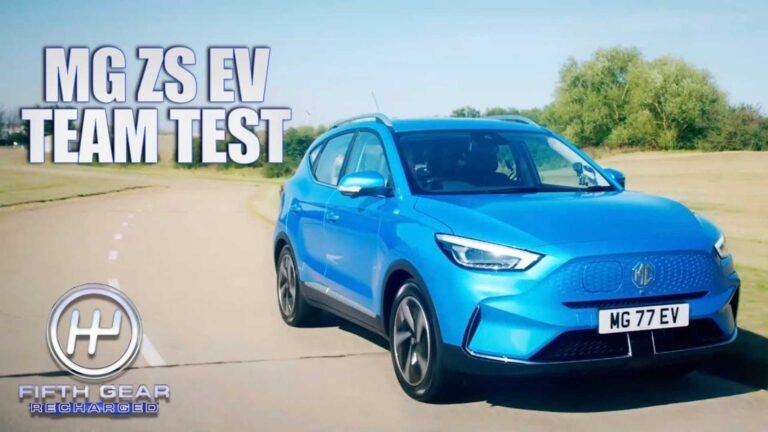 La prueba del equipo Fifth Gear encuentra que el MG ZS EV es sorprendentemente competente