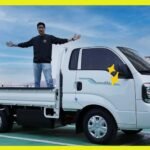 Oilhead asiático prueba la camioneta eléctrica Kia Bongo 3