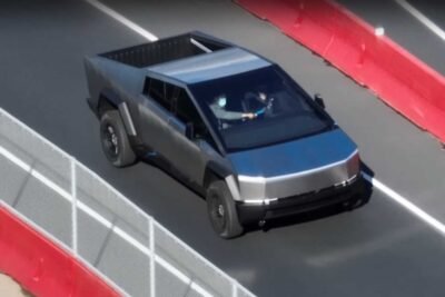 tesla cyber truck on track 4k source chile al100