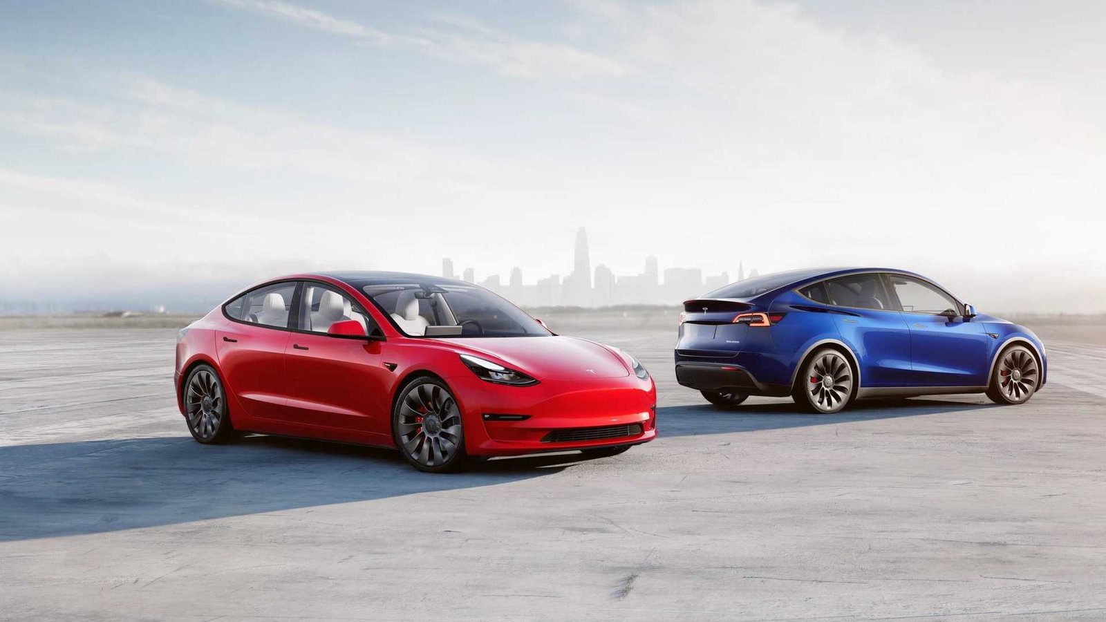 tesla model 3 and tesla model y 1