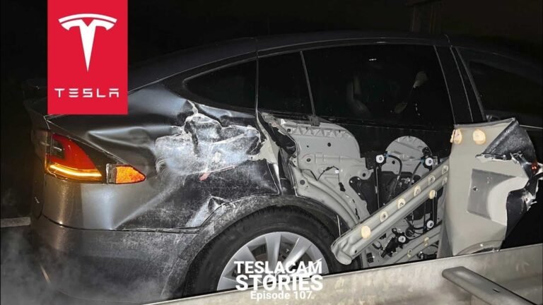 El Tesla Model X no está en piloto automático y se estrella violentamente contra la autopista